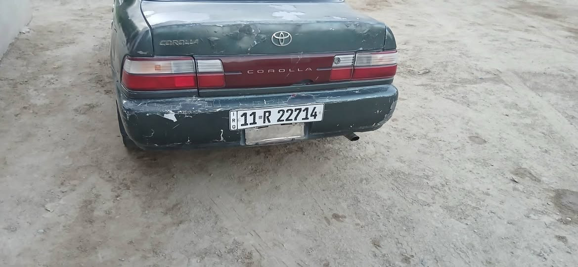 سلام عليكم للبيع كورله موديل ٩٣ رقم بغداد دولي سنويه ٣٠ محرك وكير خير من الله تبريد شغال  حداديه جديد  الاستفسار ***********
