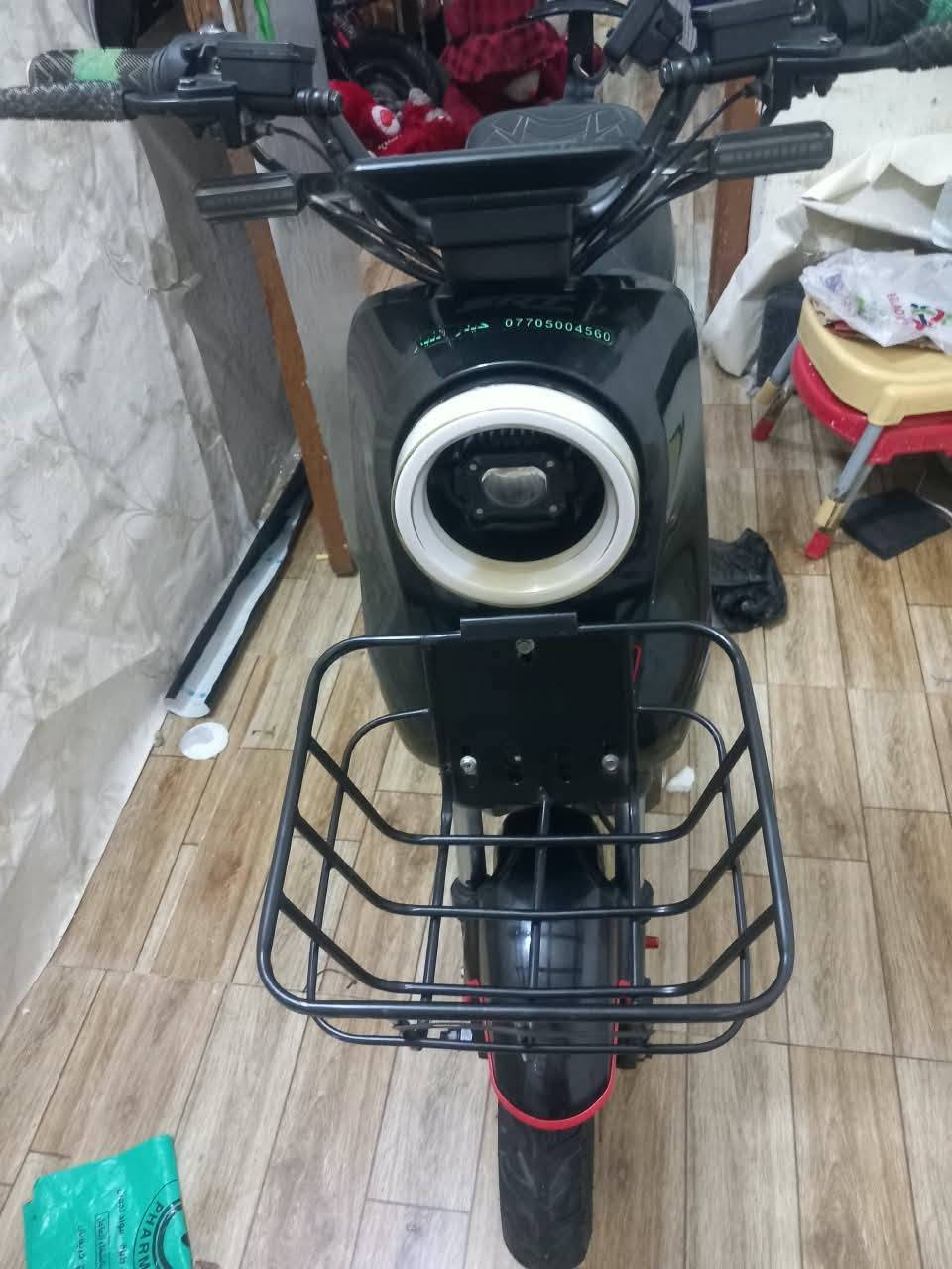 دراجه ار٩ بطاريات اكبار دراجات  كاملة اي نقص مابيها بلوتوث رجوع بك كاملة لوحده  ٣٥٠ نضيف شرط ع فحص هاتف***********بعقوبة
