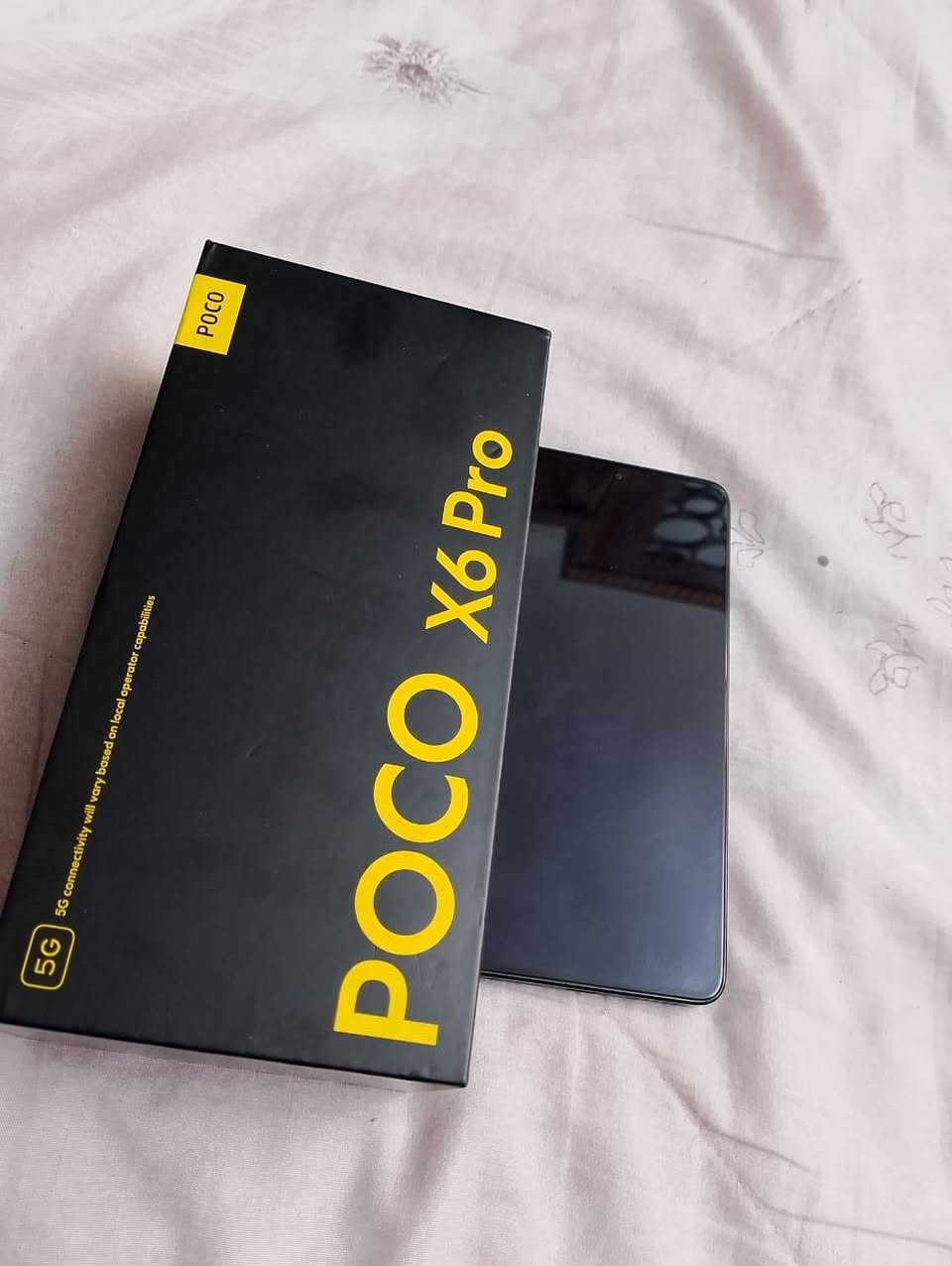 🔥 POCO X6 PRO 5G 🔥
للبيع فقط بوكو 

ذكرة 512 

رام 12+12 يعني 24 

بوبجي 120 افريم معالج قوي 

بطاريه 5 الف 
الجهاز شرط مامبدل بي شي ولا مفتوح 

الجهاز مع كارتون + شاحنه 

الجهاز طلب عليه 300 الف 

توصل وتساب ***********
