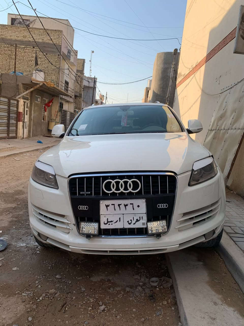 اودي كيو سفن مستعجل عبيعتهه السعر 59 رقم اربيل تحويل او وكاله عليهه غرامات 900 الف علمشتري سياره سعرهه برخص التراب مكاني بغداد الدوره بيهه نقوصات بصيطه ‭***********‬
