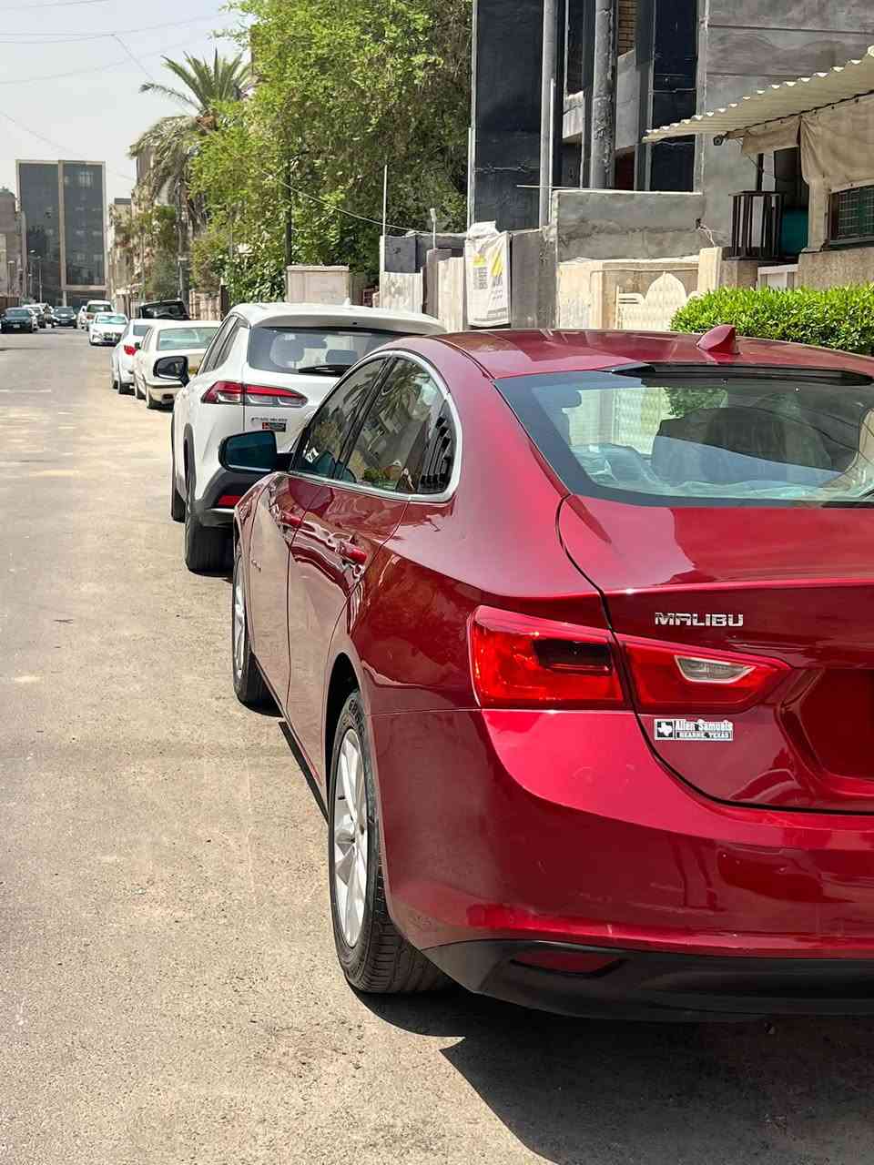 السلام عليكم
ماليبو 2018 رقم انكليزي وهزه وسنويه لغاية 31 كله جديد رقم قادسية تتحول ب اي مكان ومكان السيارة بغداد وتحويل بغداد 

السياره حادثها كلش بسيط حادث سطحي مبدل جاملغات ثنين بجم امامي وخلفي كبس صور الحادث موجودة

كير ومكينه وتبريد بلادي شركة راديترات بلادي شركه السياره داخل بيجي لدات دشبول بلاديه و٦ بصمات ونظام انذار سرقه 

وكلشي بيها شغال 

السعر ٩٣ وبيها مجال للشراي 

***********
