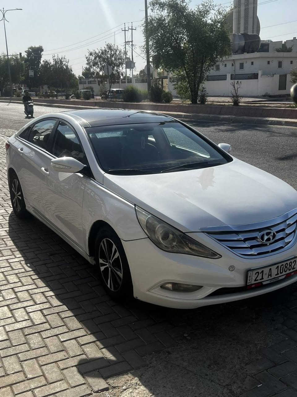 هونداى سوناتا 2011 خليجي فول موصفات بانوراما حجم محرك 2400 مفتوح بدون عيب  سنويه جديد كوبون بانزين ضرر بونيت و جاملغ بدون شاصي سعر 105
*********** كركوك, العراق
