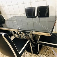 ميز طعام • ٦ كراسي • نظيف جداً