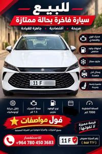 بي واي دي QIN • هايبرد ٥٥ • ٧٠٠٠ كم