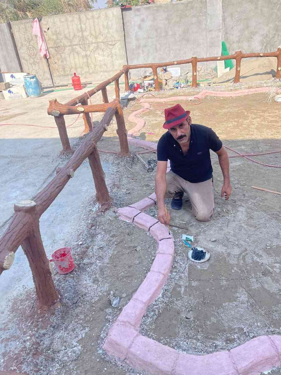 تصميم وتنفيذ حدائق • سيد اثير الشرع • مبدع