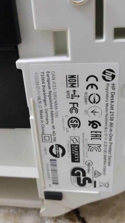 سلام عليكم
طابعة HP DeskJet 2130 All-in-One
​3 وظائف في جهاز واحد: طباعة، استنساخ (نسخ)، وسحب مستندات (مسح ضوئي / Scanner).
​حجم مدمج وعملي: خفيفة الوزن وما تأخذ مكان للمكتب أو البيت.
​نوع الأحبار: تعتمد على خراطيش حبر HP 123 (أسود وملون).
​دقة الطباعة: عالية وواضحة جداً للوثائق والتقارير والصور.
​التوصيل: عبر كبل USB مباشر للكمبيوتر
تواصل واتساب ***********
سعر الاعلى ابيع
