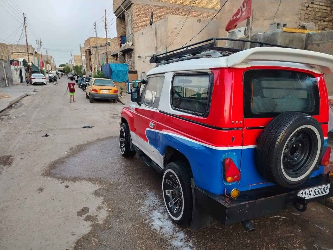 السلام عليكم كيا روتانا كوري للبيع موديل 2000 حدادية وصبغ جديد تخم تاير جديد رقم انكليزي بغداد  تحويل ثاني يوم سنوية أبيض ملون السعر 55 وبيها مجال مكان كوت الاتصال على الرقم الهاتف *********** خاص متواجد
