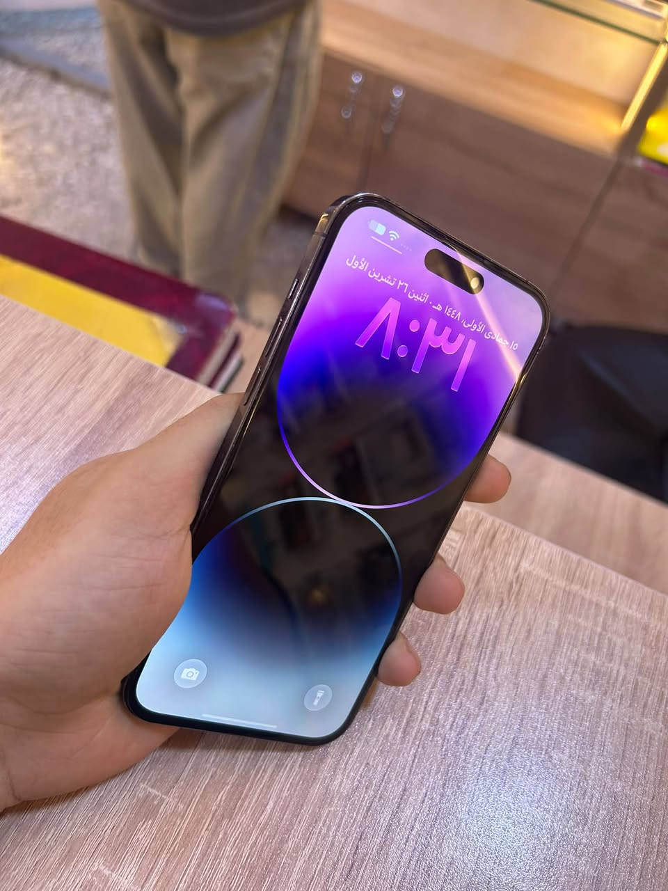 آيفون ١٤ برو ماكس • ٢٥٦ • بطارية ٧٦