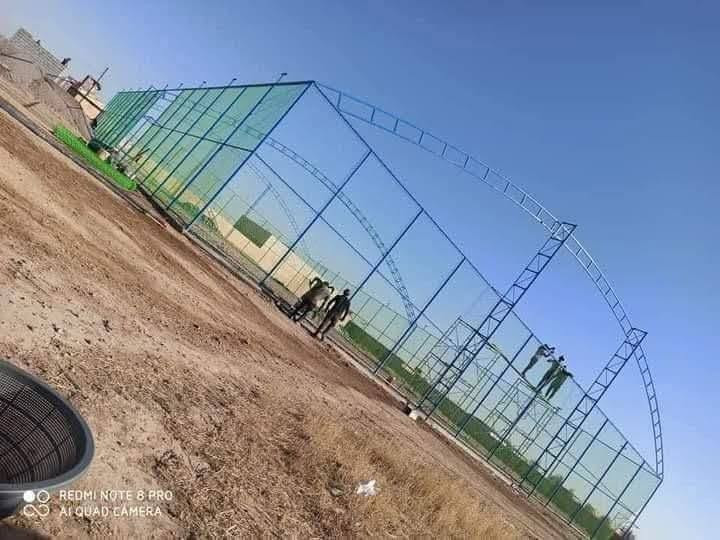 تجهيز ملاعب • ملاعب خماسية • تارتان