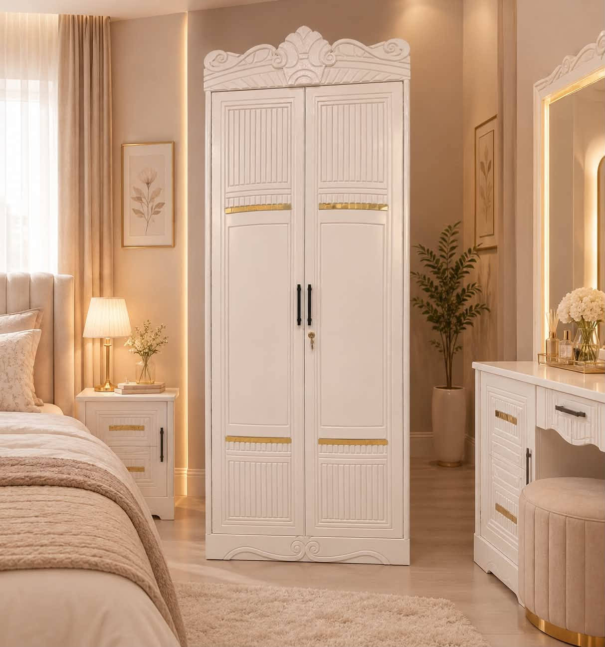 نجارة عراقية • ٩ قطع • شازلون طابوريه