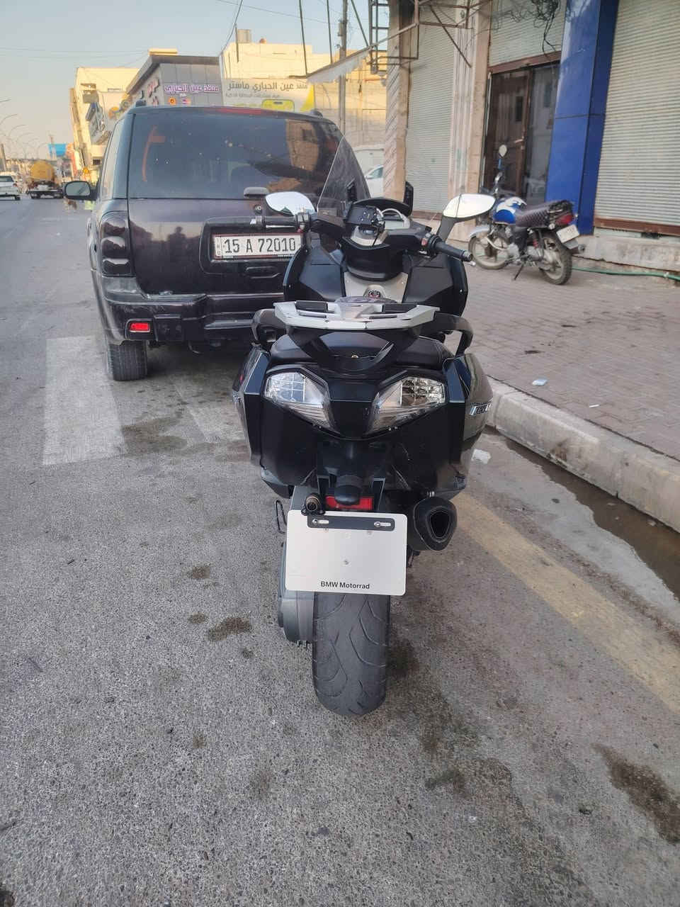 BMW GT محرك 650cc كامرات اماميه خلفيه دراجه نضيفه حيل وليعرف وجناي يعرف شنو هاي متشتري لاتخابر سعره ٤٥ ورقه وبيها مجال المو شراي ليخابر ***********
