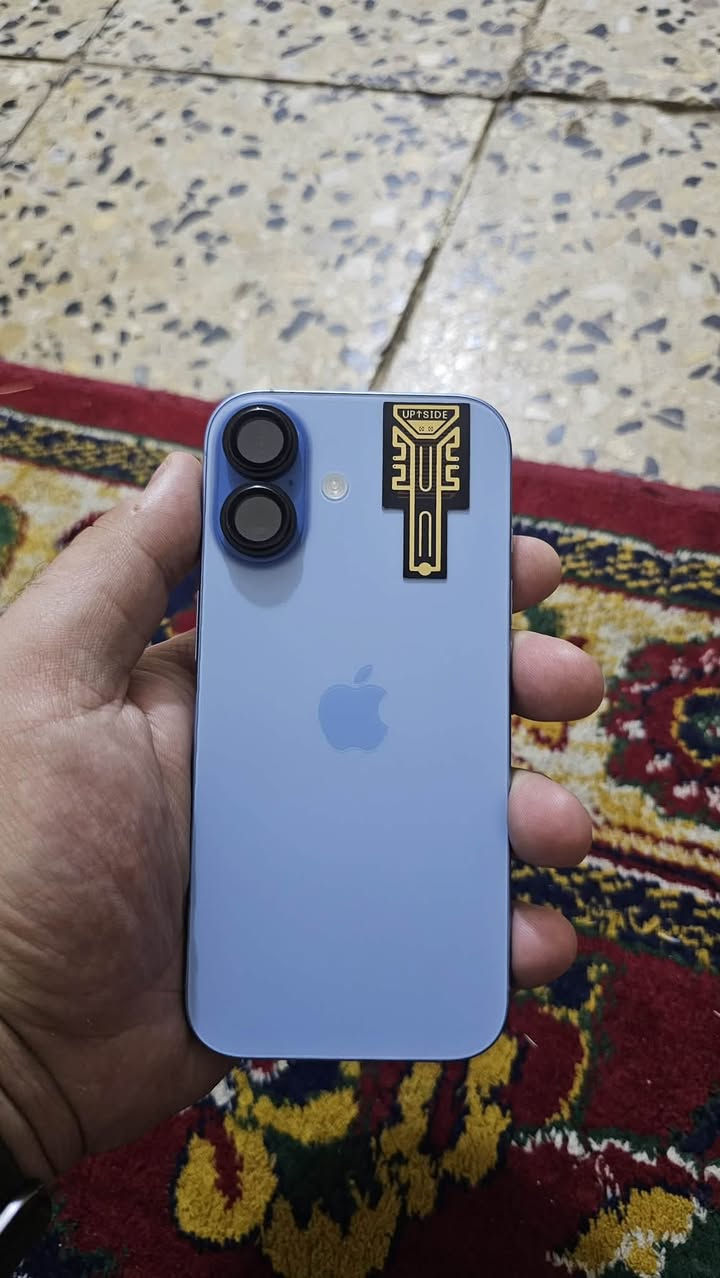 سلام عليكم ***********
السعر ٩٥٠ بي مجال بسيط

ايفون ١٧ عادي  ذاكره ٢٥٦ دبل شريحه ( شريحه اكترونيه وشريحه فعليه)
بطاريه ٩٤  اخر تحديث 
كامل ملحقاته كيبل بعده ما مفتوح 
كلش نظيف مكاني بغداد جسر ديالى
