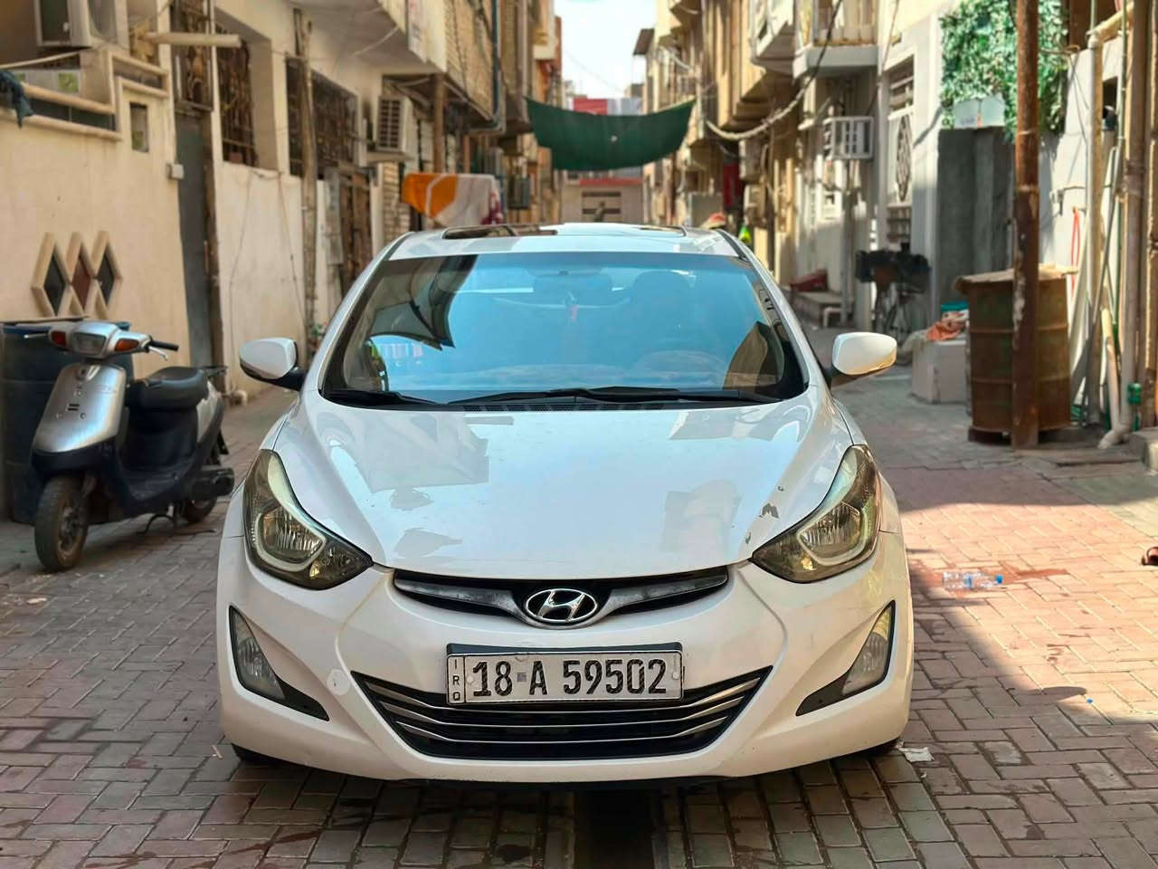 سلام عليكم
النترا خليجي موديل 15

 محرك 1800 دوش رقم بابل دولي الجديد باسمي السيارة فول

بيها صبغ الداير مال الجنطة. ع گد الرقم بس ومكانين بارد بسيطات

مكاني كربلاء باب طويريج 

معروضه 118 وبيها مجال 

***********
