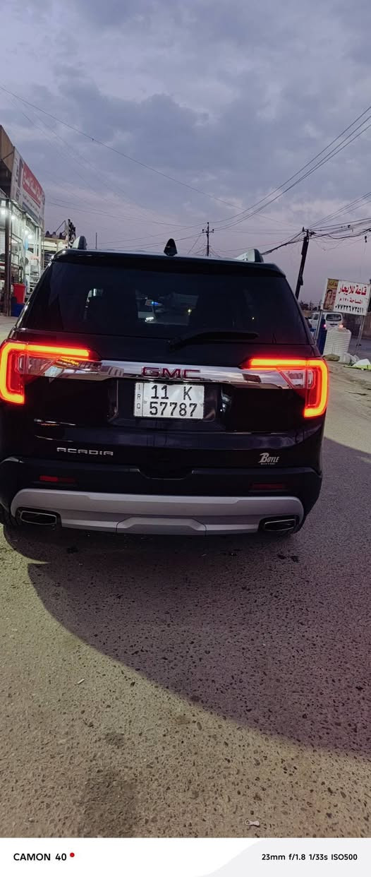 Gmc acadia 2023
اكاديا موديل ٢٠٢٣  2000 توربو
 مواصفات  SLE وبيها هواي مواصفات بعد 

حادثها دعامية أمامية فقط بدون داخل ايرباك ستيرن 
كير محرك شرط 
أرقام سنويه جديده ٢٠٣٠
للاستفسار الاتصال 
***********
