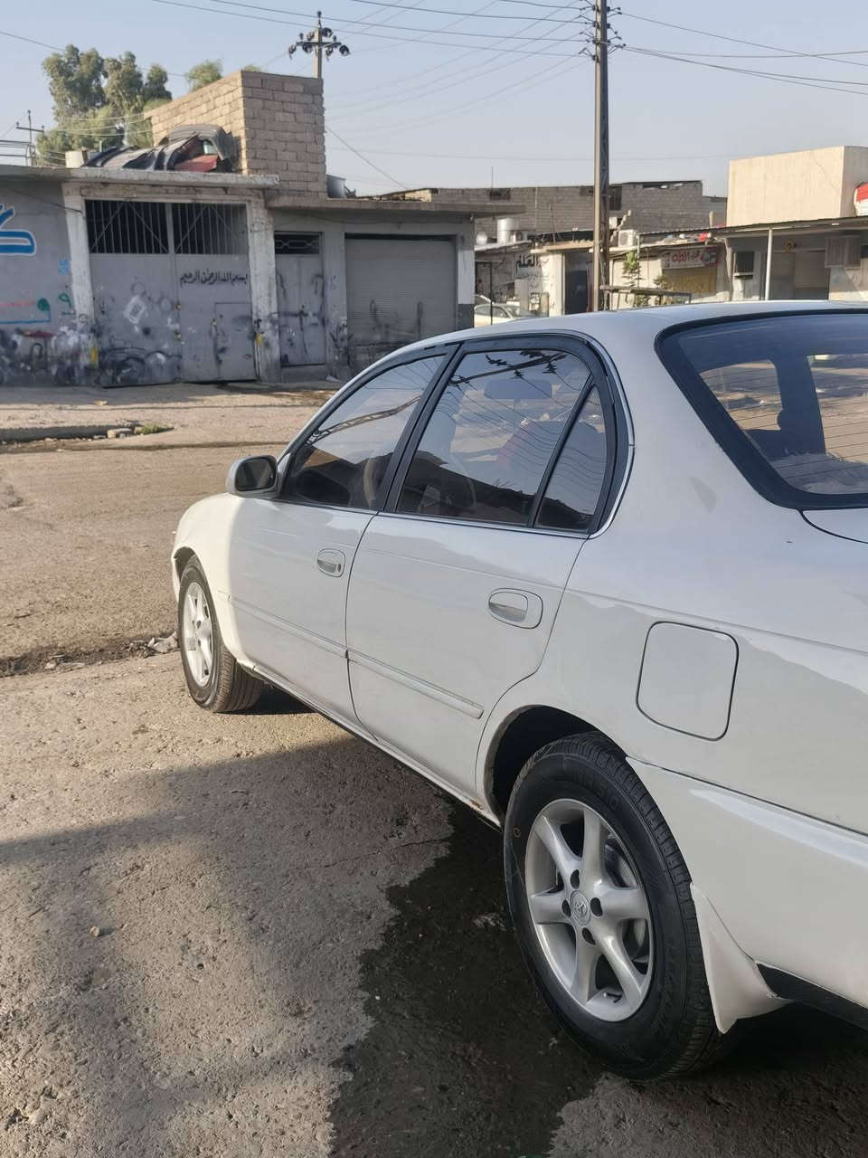 سيارة كورلا للبيع موديل 92
سيارة بسمي رقم نينوى +سنويه جديدة
بيها قطعتين صبغ جاملغ + صندوق
محرك +كير شرط
سياره بل واقع احله من صور
تبريد ثلج +تدفه شرط
كهربائية كلها شغاله+شاشه 
رقم تلفون  ***********
مكان سيارة موصل
