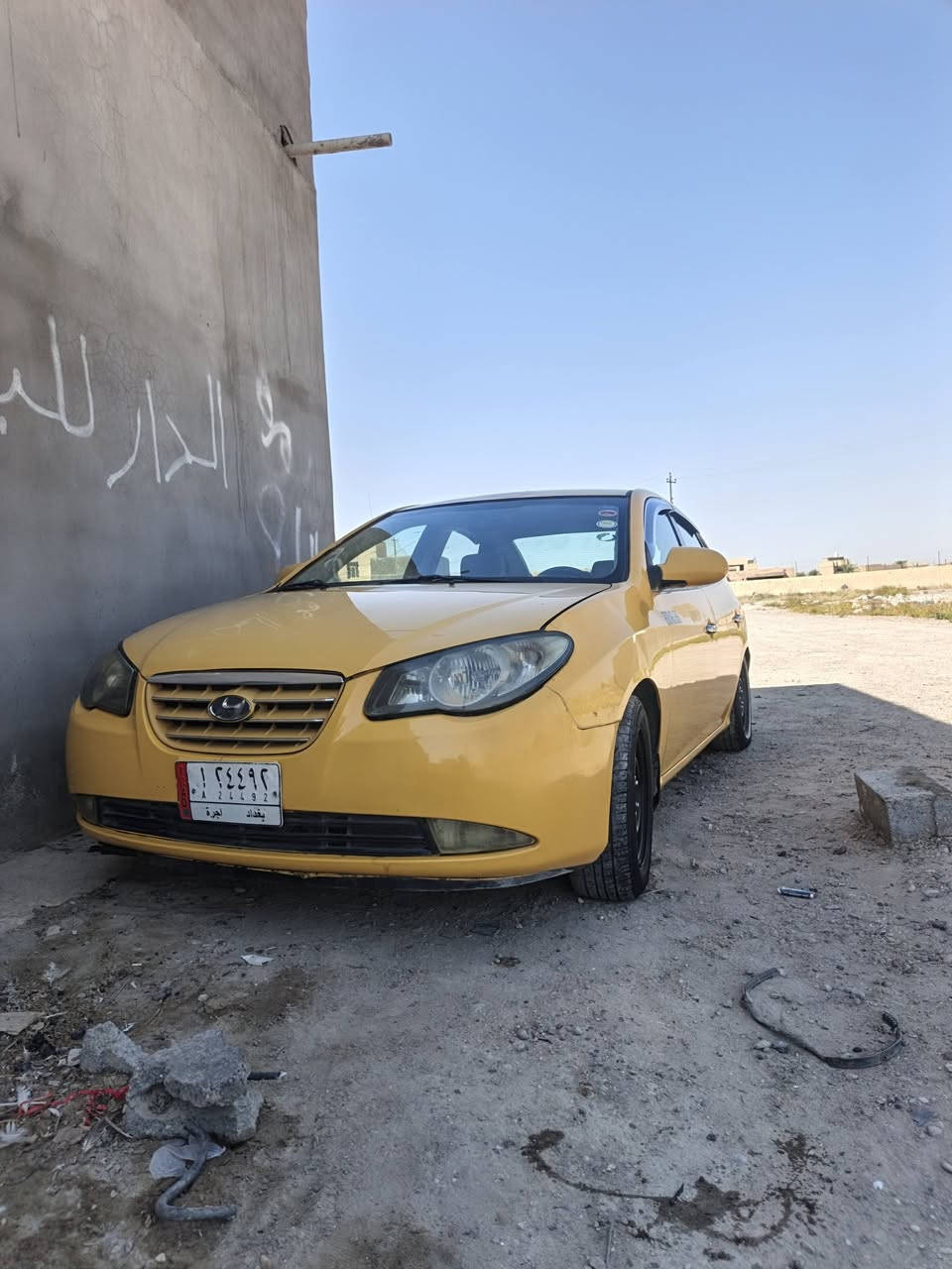 سلام عليكم
سيارة النترا 2008 أمريكي بيهة ضربة بل جاملغ الخلفي واصل للحوض شبر تقريبا   كير ومكينة 2000 وتبريد ثلج صدر جديد تخم تاير تراي وين ميعجبك ( مبدل شفقة السيارة بس مبينة) للبيع أو مراوس شعندك نزل السعر 70 وبيهة مجال مكاني بغداد سبع البور وهاذا رقمي ***********
