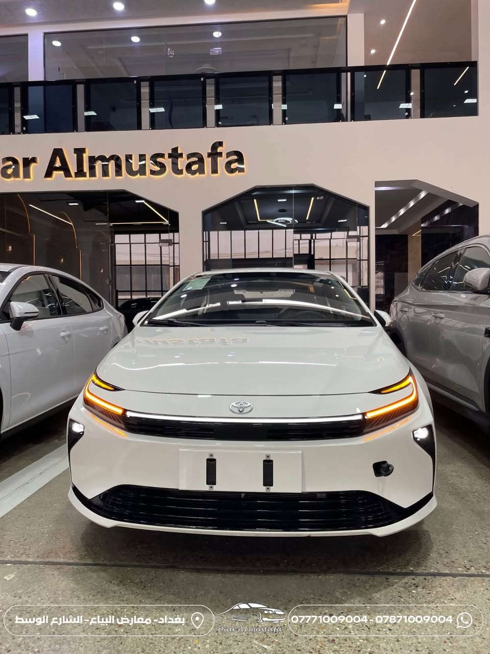 🔥 Toyota Corolla 2026 | الجيل الجديد

🚘 متوفرة الآن لدى شركة ديار المصطفى لتجارة السيارات

🚗 سيارة تجمع بين الأناقة، العملية والتجهيزات الحديثة بتصميم عصري مميز.

✨ أهم التجهيزات:
▪️ LED أمامي متصل
▪️ بروجكتر
▪️ رادار
▪️ نظام تحديد المسار
▪️ فتحة سقف
▪️ حساسات خلفية
▪️ كاميرا خلفية
▪️ شاشة وسطية بحجم 12 إنج
▪️ تحكم بالتدفئة والتبريد من الشاشة
▪️ كشنات جلد
▪️ ويل كروم
▪️ إضاءة داخلية LED
▪️ LED خلفي متصل
▪️ قطعتين تبريد

▪️جميع ملحقات السيارة متوفرة 

📅 موديل 2026

📦 متوفر للبيع جملة ومفرد

📍 بغداد – معارض البياع – الشارع الوسط

📞 ***********
📞 ***********

📲 تابعنا وعلّق برقم (1) ليصلك السعر فوراً.

#Toyota_Corolla #Corolla_2026 #سيارات_بغداد #تويوتا #ديار_المصطفى
