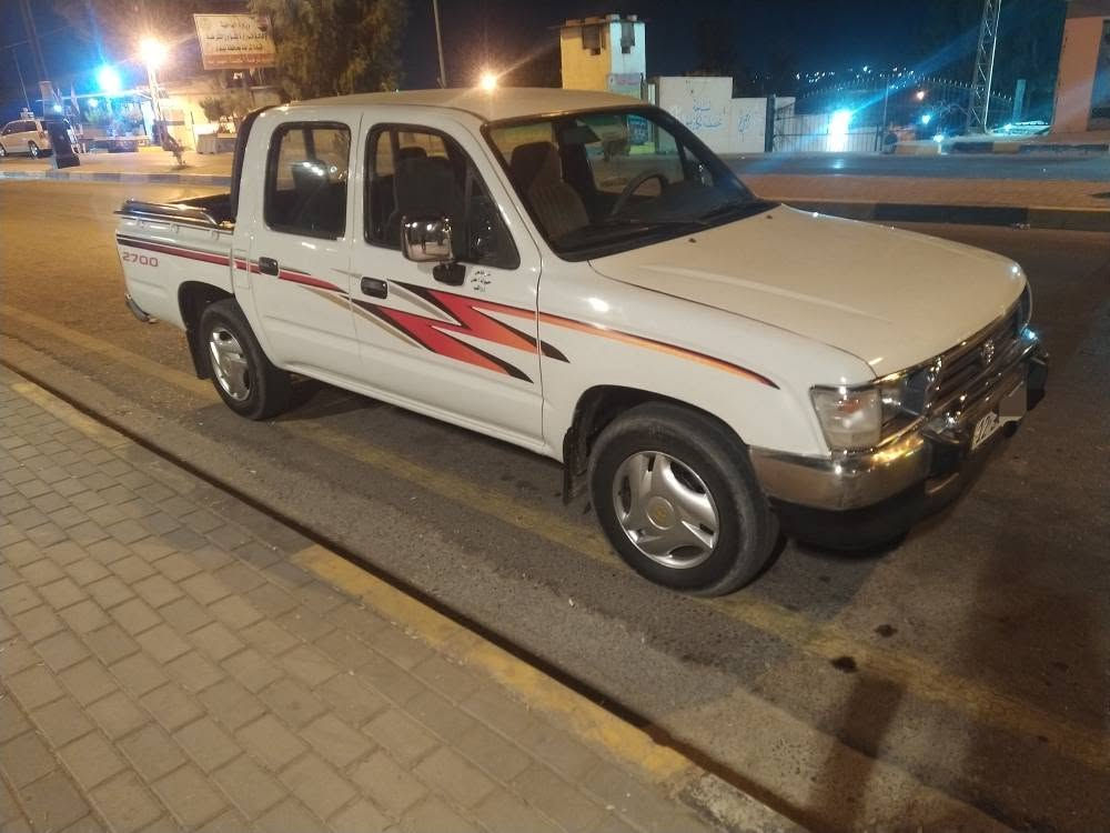 🚘 للبيع تويوتا موديل 1999
🔹 دبل 4×4
🔹 محرك وكير شرط
🔹 تدفئة وتبريد شغال
👈السعر 97 وبي مجال 
🔹 طخم جديد
🔹 تواير جديدة
🔹 شاصي نظيف
🔹 صبغ حزام جمالية
🔹 رقم نينوى إنكليزي جديد
🔹 شرط التحويل والوكالة

رقم الهاتف ***********
رقم الهاتف *********** موصل, نينوى
