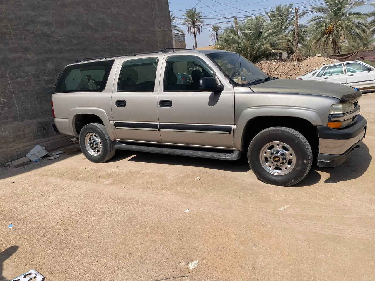 سلام عليكم ورحمة الله وبركاته شوفرليت سوبربان موديل 2006 أمريكي مو خليجي 8 برغي مكينه 5300 كير 1000 دبل طبله اصولية تحويل ثاني يوم 
 السيارة جاهزة من حداديه ومكينة وكير كاملة مكمله 
فقط بنيد وجاملغات  جاردة 
الدواخل ما شاء الله فول نظافة شاشة لمس
 جاهزة كلها السيارة
 مكاني كربلاء 
السعر 160 وعليها غرامة توكع من سعرها 
***********
