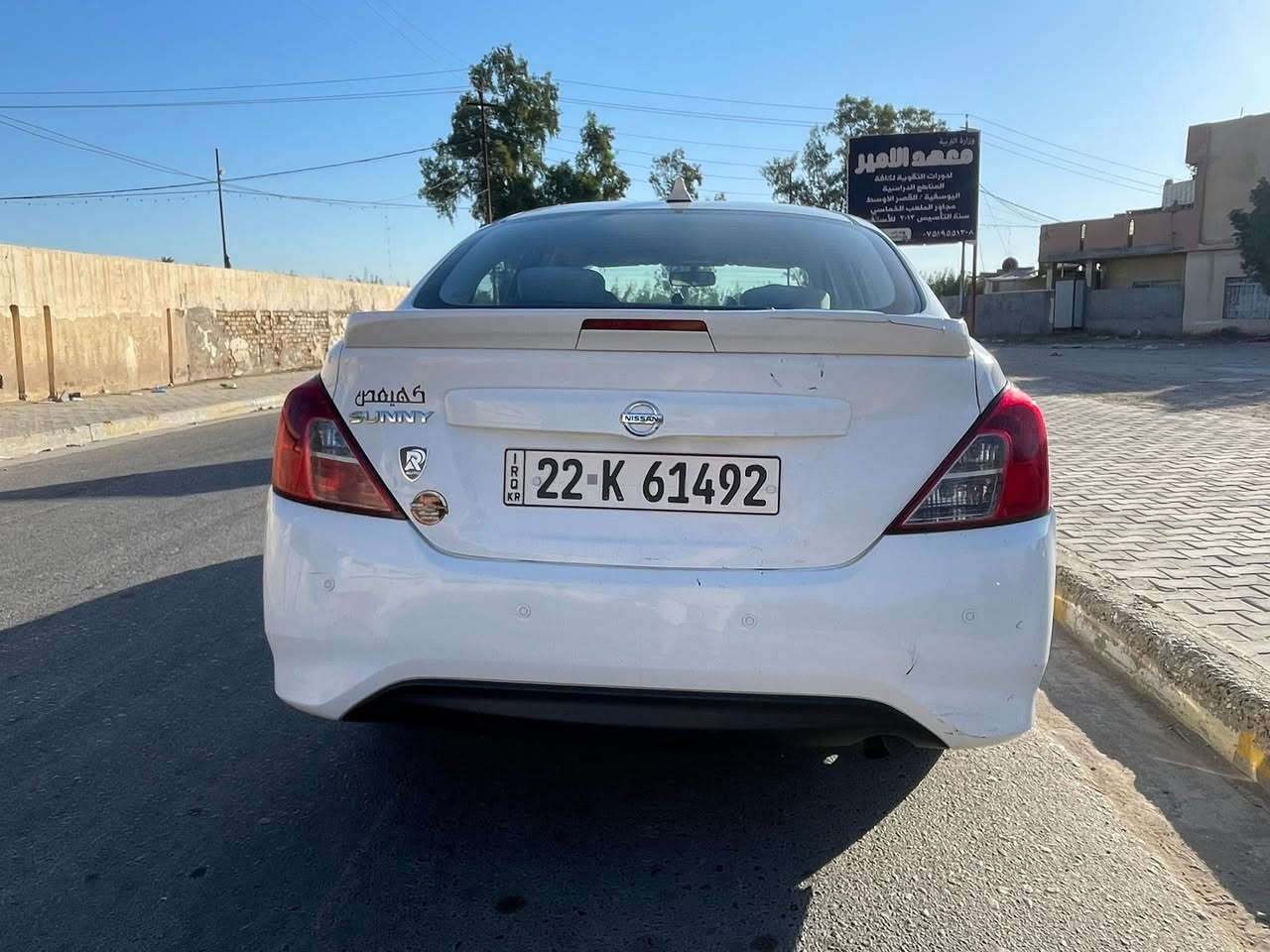 نيسان سني مديل21
جمالغ صبغ وقبق جنطه بارد
سعر 100بيها مجال بسيط
***********
