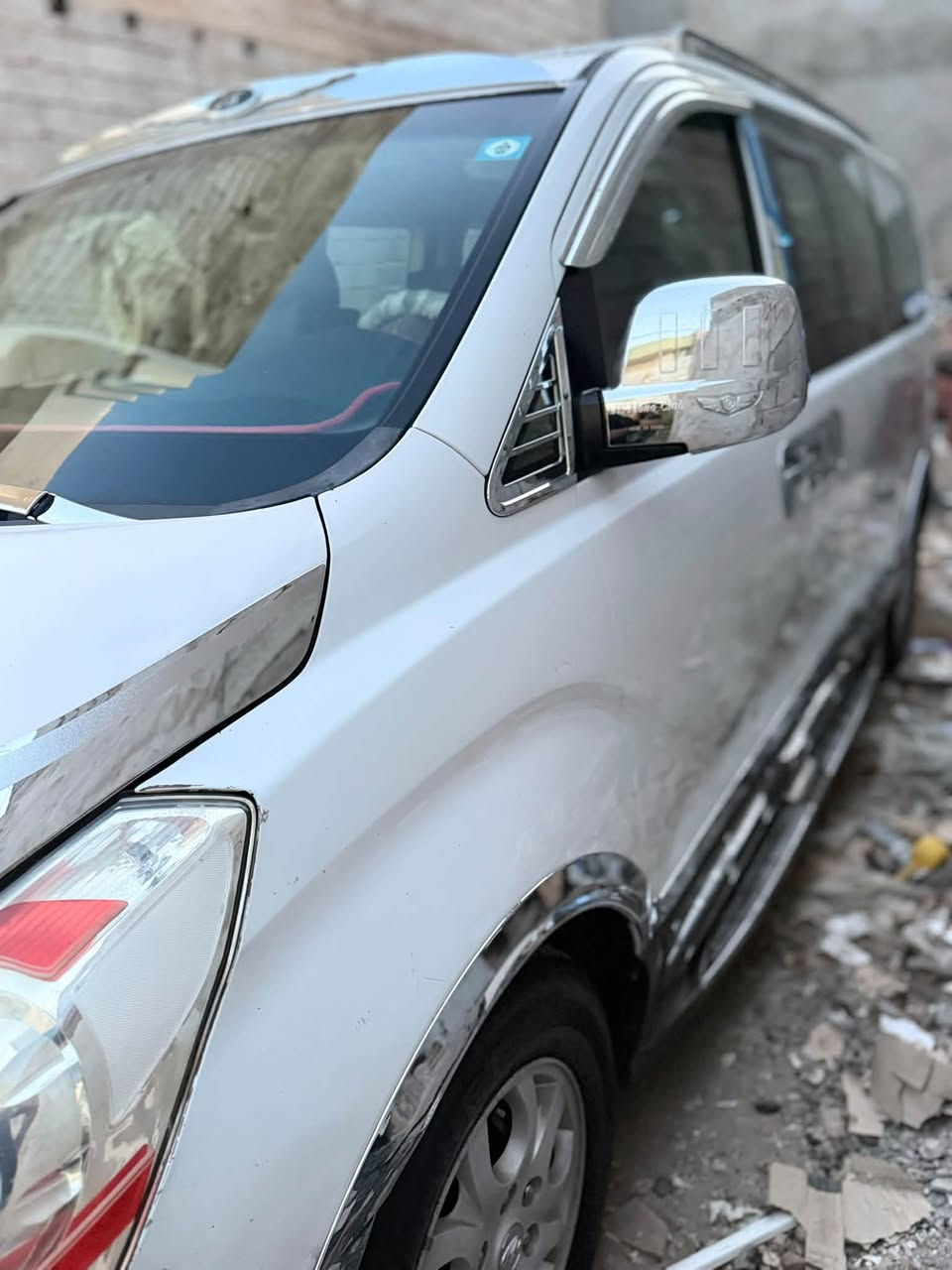 🚐 ستاركس 2008 للبيع
المواصفات:
•  مكفولة من الضربة والصبغ، تبديل باب الجنطه فقط
•  تخم تاير صيني + كوري
•  تبريد ثلج،منضومه جديدة
•  محورة من مفتوح الى مسكر، كصة كاملة
•  ارضية دوشمة + كشن جلد + سقف نايلون
•  دعاميات امامي + خلفي جديد + حجل مسكر
•  شاشة + كاميرا + 4 كاميرات مراقبة

السعر: 135 ورقة وبيها مجال

العنوان: ديالى - بعقوبة - حي المعلمين
للتواصل: ***********
