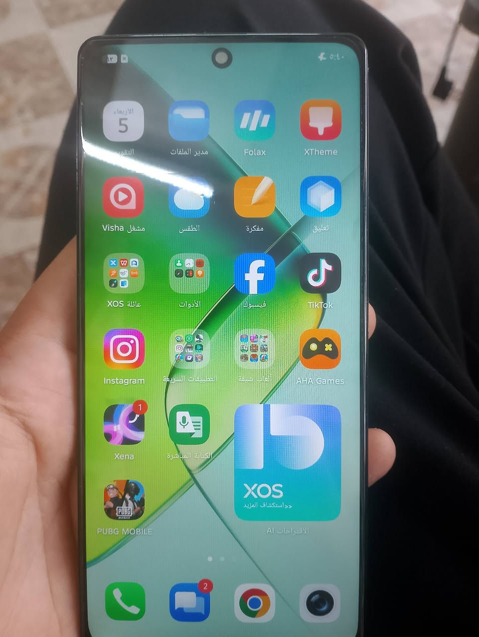 سلام عليكم جهاز نوت 40 برو الذاكره 256 الرام 24 عيب الوحيد كامرات لا تعمل السعر 100 الف الرقم ***********
