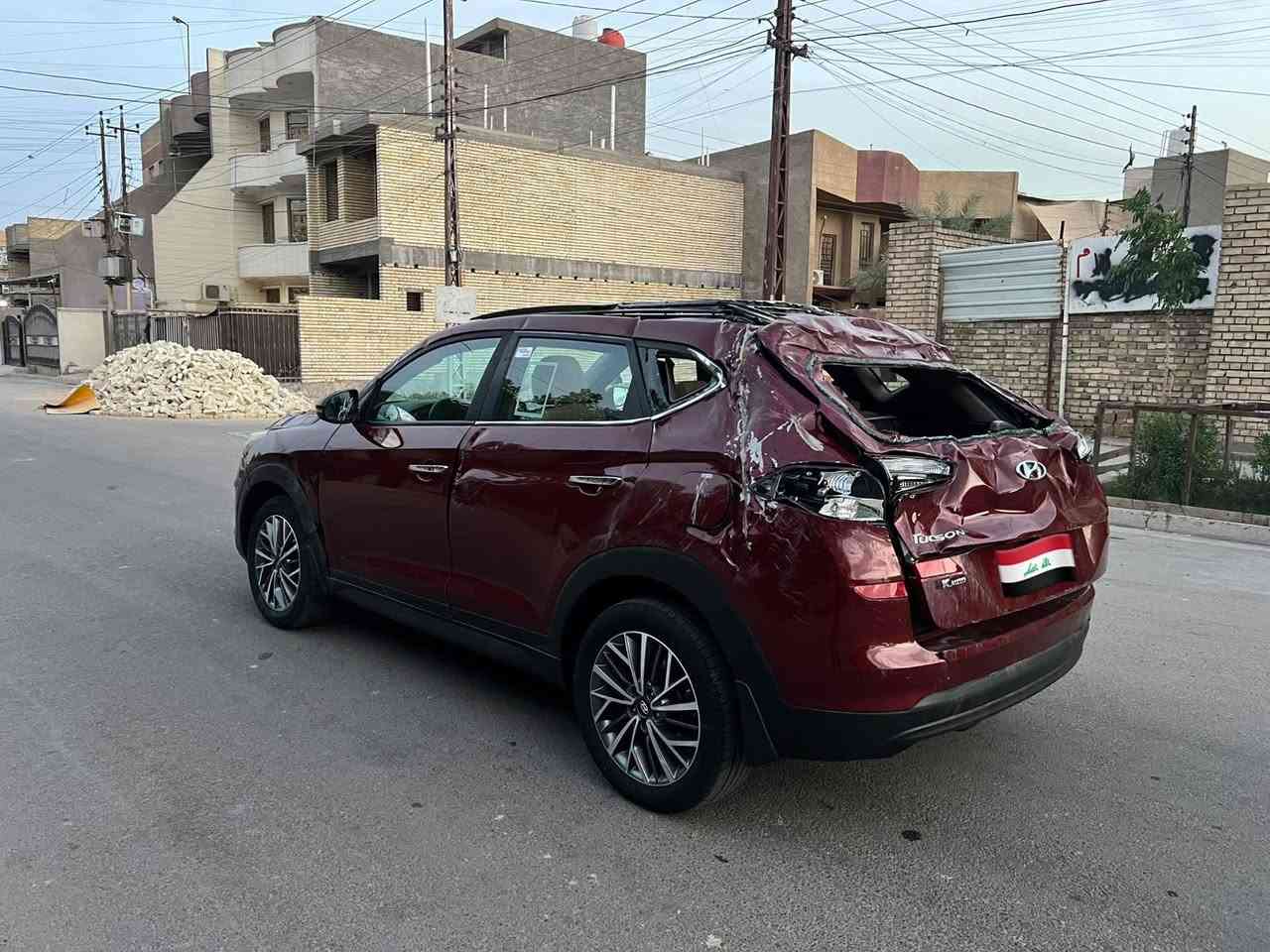 توكسان ٢٠٢٠ • حادث • رقم اربيل