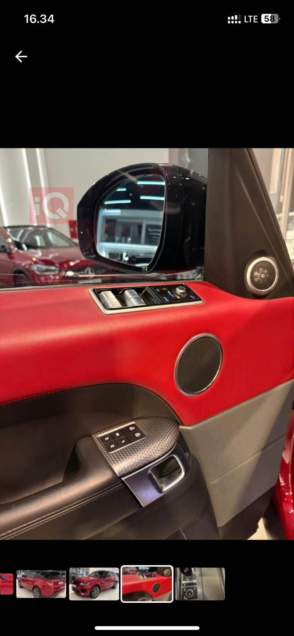 Range Rover 2021
شركة سرداد ماشي ٤٣ كيلو
فول مواصفات ٢ مفتاح 
بدون صبغ 

*********** WhatsApp 
***********

نص مكتوب في الصور:
- 16.33 LTE 58