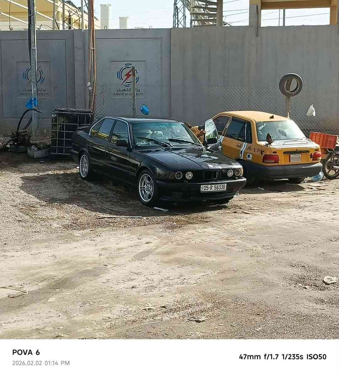البيع او مراوس bmw 525 مكينه مسكر 28
***********

نص مكتوب في الصور:
- realme C67
- POVA 6 2026.02.02 01:14 PM 47mm f/1.7 1/235s ISO50