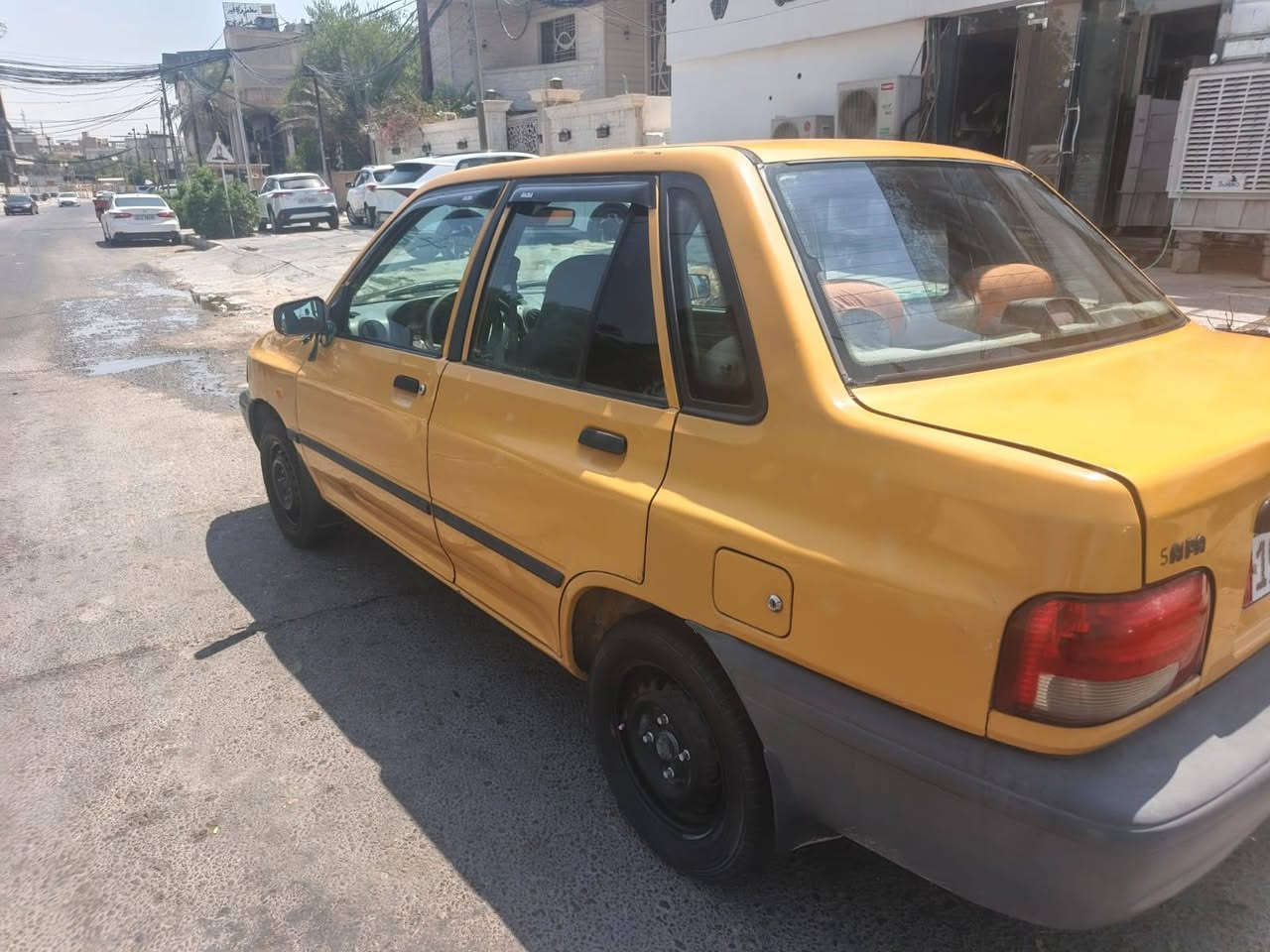سلام عليكم سايبا للبيع موديل,14 نضيفه فول تبريد سنويه ل2027 شواصي نضيفات مثل مشوفه بالصوره فقط بيه خيط بخار تحويل ثاني يوم سياره جاهزه من كلشي مابيه نواقص للستفسار الاتصال *********** مكان كربلاء
السعر 30  او بيه مجال ممتواجَد ع فيس اتصل بالرقم
