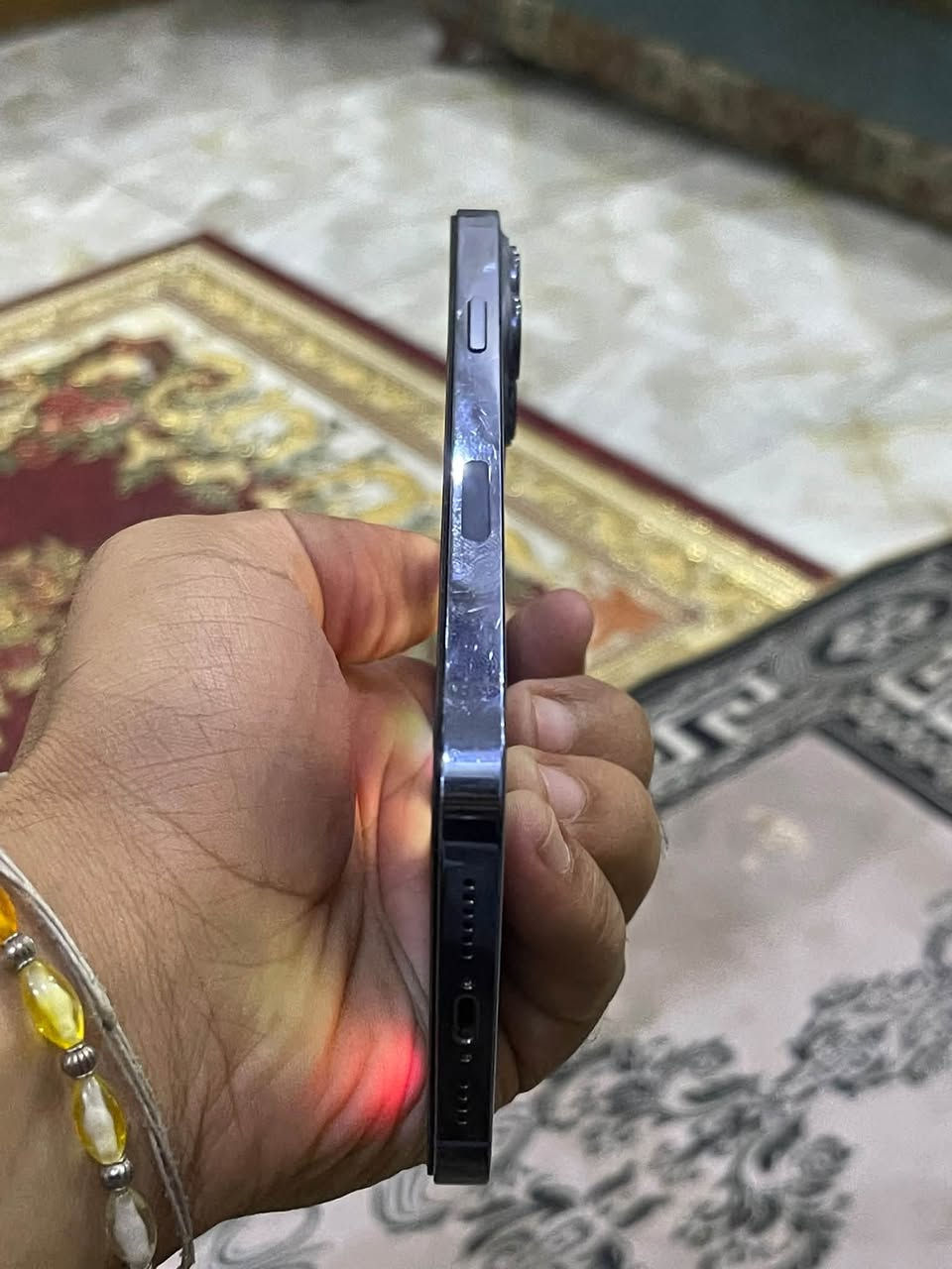 آيفون ١٣ بروماكسً نضافه فول كلشي بي مكفول بس شاشه مبدله نوعيه ممتازه سعر ٤٧٥ مجاله حك موشراي لا تعبني اعبر لمنشور رجان مكاني دوره لبعيثه ***********

نص مكتوب في الصور:
- حول iPhone الاسم iOS إصدار 27.0 اسم الطراز iPhone 13 Pro Max رقم الطراز MLEQ3LL/A الرقم التسلسلي DDP2HT44NH سجل تاريخ القطع والخدمة الأغاني الفيديوهات الصور السعة ٢٥٦ غ.ب. متوفرة ٢٣٤,٢٧ غ.ب. عنوان Wi-Fi F8:C3:CC:46:60:3B