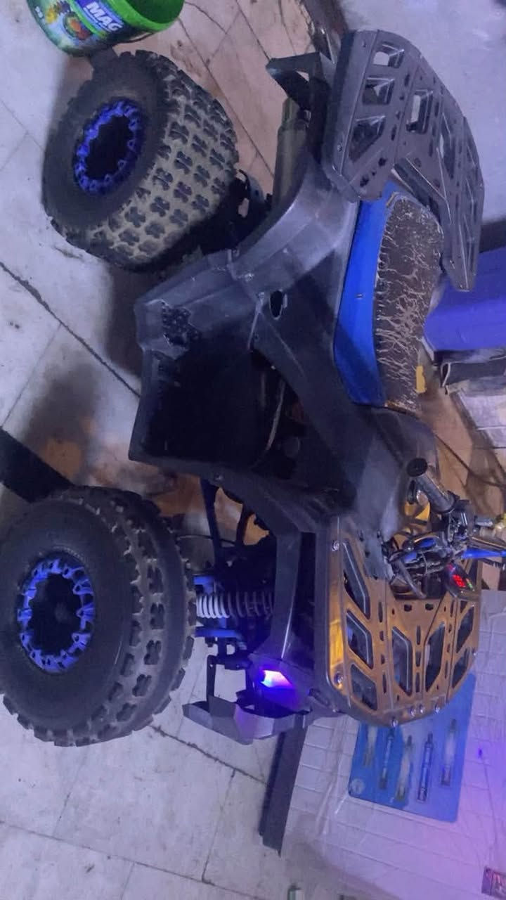 دراجة رباعية اللبيع 125cc
جاهزة من كلشي نكرة سلف 
مكينة ممبدلة شوتة رياضية
كزوزات رياضية
العنوان المشتل
السعر ٦٠٠وبيهة مجال
اللاتصال
***********
