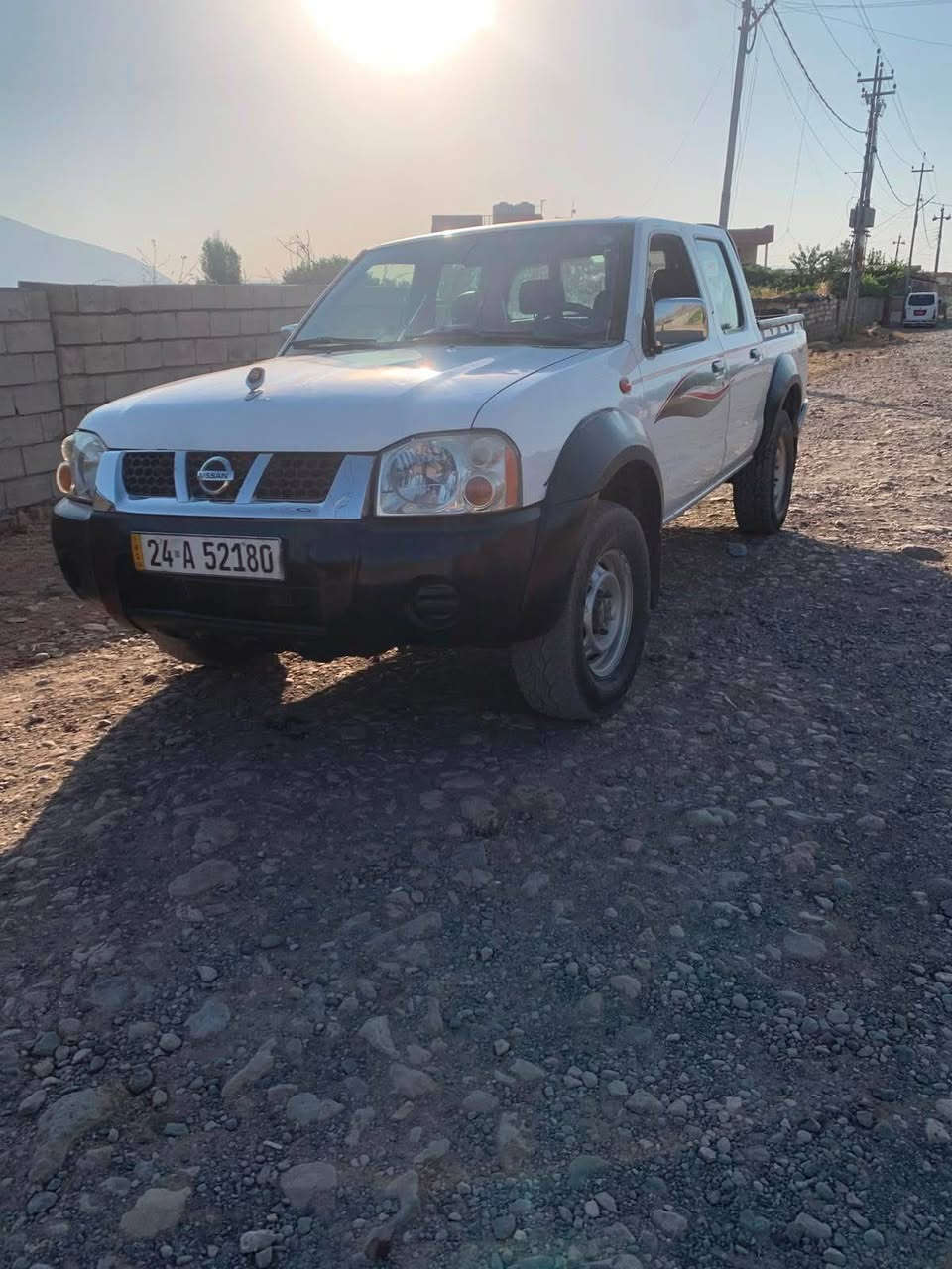 نیسان دبل ئەکسل٢٠١٢یابانی
بێ دەعم و بویاخ 
گێرو مەکینەی بە شەرتە
٣٤٥ کیلومەتر رویشتویە
توندو بەندە 
چوار تایەی نوێی لە سەرە
بە ناوی خومانە 
رەقەم و سەنەوی نوی یە تا مانگی ٩ ی ٢٠٢٨ بە سەردەچیت
نرخی ١٤٩ مەجالیکی کەم
ناو نیشان بلی بارزان
موبایل ڤایبەر واتسئاپ
***********
***********
ئەگەر موشتەری پەیوەندی بکە جوابی مەسج نادەمەوە مرغصور, أربيل
