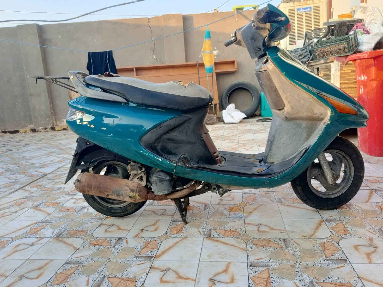 السلام عليكم فراشة للبيع جاهزه للخير مكينته خرسه شلعه معدلل حلوة دراجه مال جناي كهربائيات كله شغال سلف هندر اشاير عالي ناصي قفل ستيرن قفل جنطه ملاح فول دراجه حاويه  مكان نجف ابو صخير السعر خاص ***********
