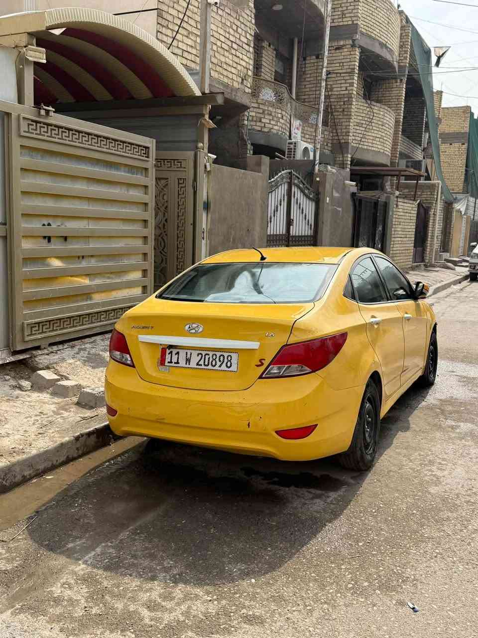 اكسنت ٢٠١٦ • محرك ١٦٠٠ • رقم اجره