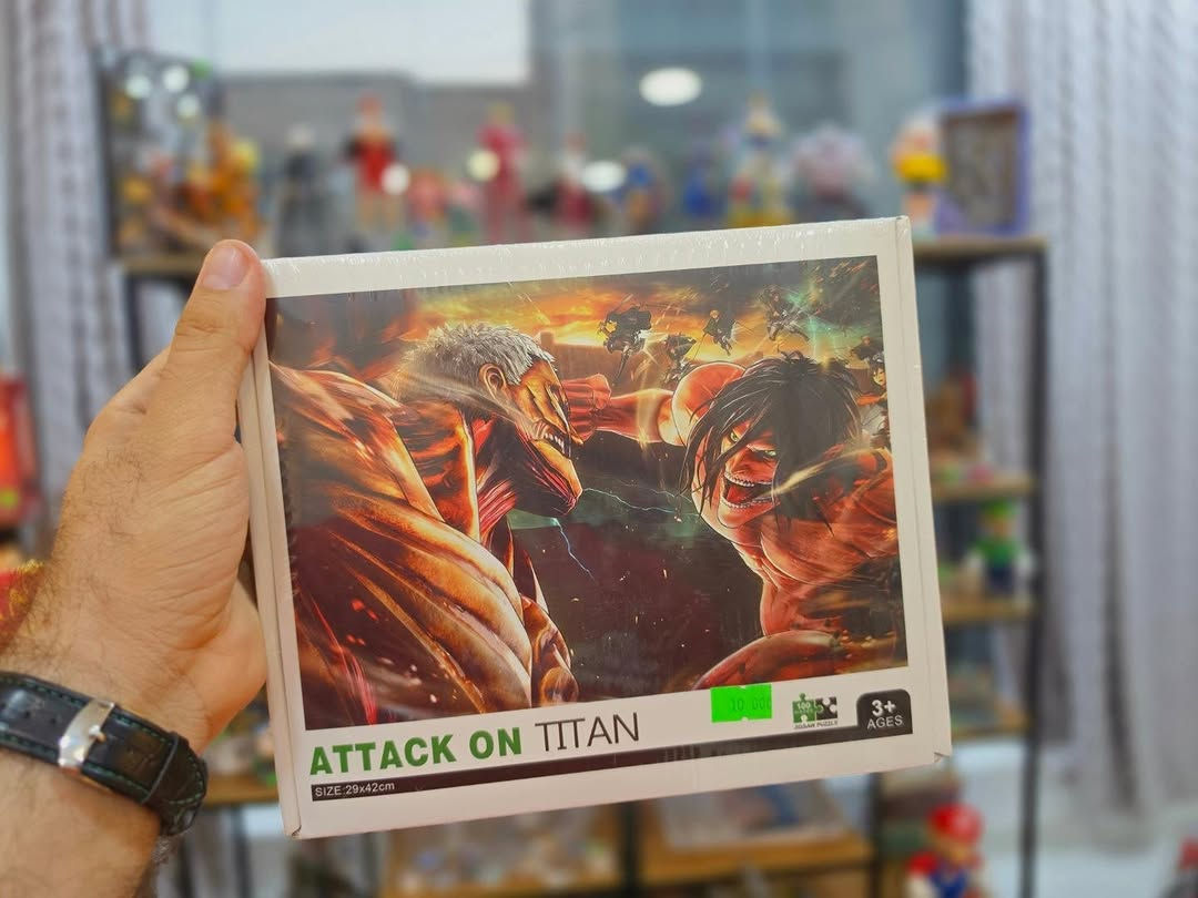 بزل انمي
كل بكج يجي بي 129 قطعة
قياس اللوحة ٤٢×٢٩ النهائية

سعر القطعة ١٠ الاف

الامير كروب
وكيل زين كاش💳
وكيل نيو للخدمات المصرفية 💳
وكيل زين للاتصالات📶📱
وكيل اسياسيل للاتصالات 📶📱

العنوان : بغداد / الكرادة داخل / مقابيل حسينية عبدالرسول / داخل الفرع المجاور لمجمع الليث 
موقعنا على خرائط كوكل :
https://maps.app.goo.gl/nhvvfNTxhbQzfF1g6?g_st=ic
الرقم واتساب : *********** 
رقم ثاني : ***********
🚚 توصيل جميع محافظات العراق 5 الاف فقط
🛑(عدا الطلبات الكبيرة مثل الشاشات الكبيرة و غيرها يصير 8 الاف حسب حجم الطلب) 
للحجز يرجى ارسال رقم الهاتف📲 + العنوان 🏡
#الامير_كروب #هيرو_ستور
