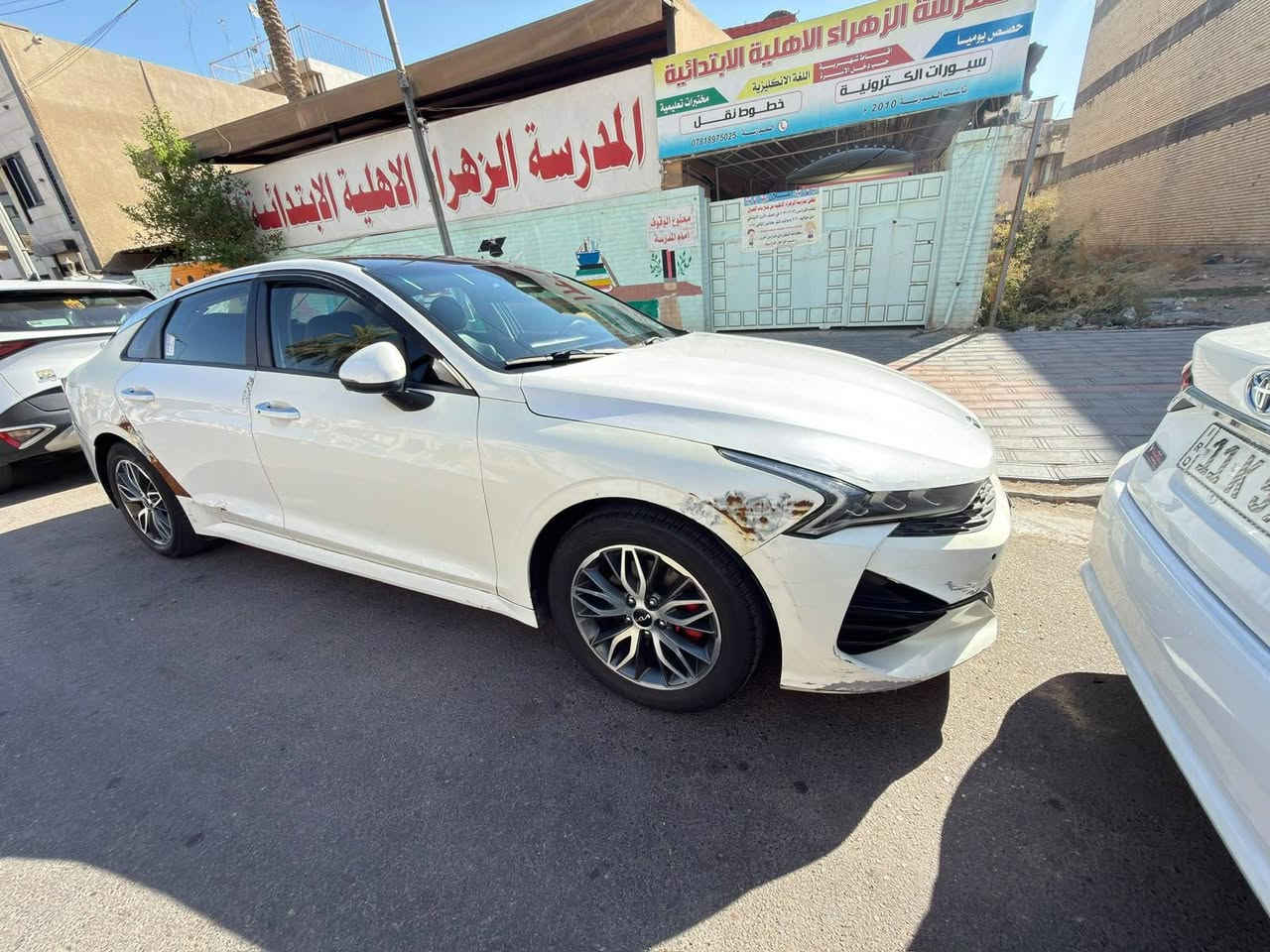 سلام عليكم K5موديل ٢٠٢٠وارد كوري مكينه ٢٥٠٠ دوش بانزين موصفات
بصمه تشغيل عن بعد بصمة ابواب +كشنات جلد +كير ماوس +اوتو هولد +كامرات محيطيه +حساسات امامي خلفي +فول رادار +سياره فول عده البانوراما رقم بغداد +عدسات اليدي سونار مرفق المنشور ماشيه ٩٠ الف كيلو السعر ١٣٠ وبيه مجال مكانه بغداد الكاظمية رقم الجوال ***********
