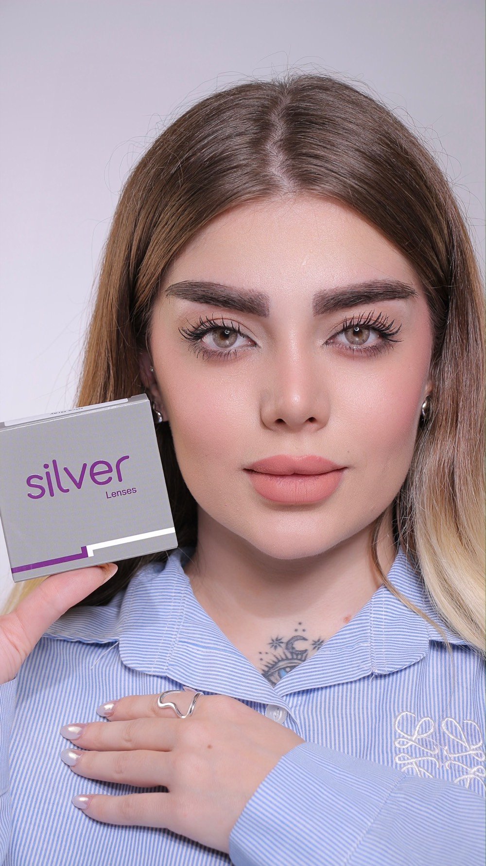عدسات لاصقة طبيه وتجميليه ماركه عالميه سنويه الس