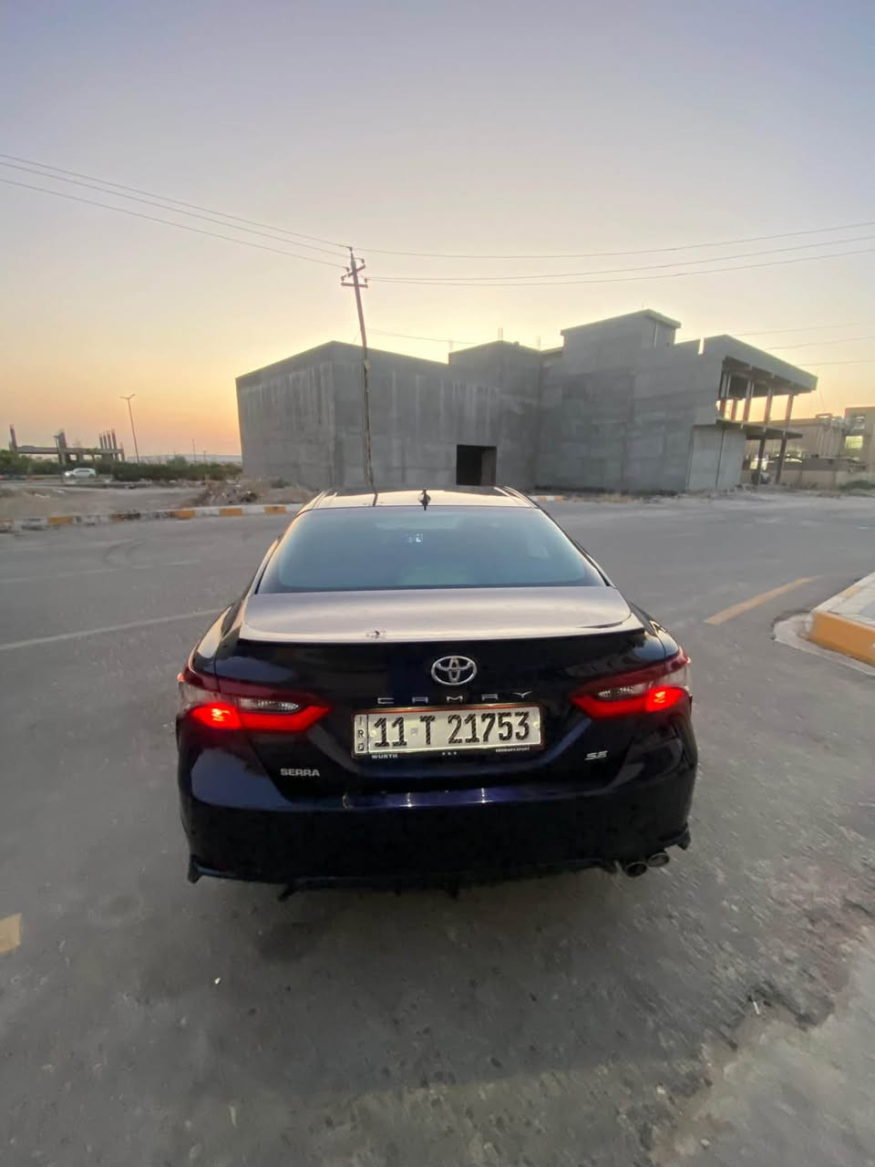 السلام عليكم…
للبيع بسعر مناسب جدا 154$ اعتذر عن الاقساط والوعده

تويوتا كامري 2021 SE وارد امريكي بصمه لون (ازرق متغير) رقم بغداد انكليزي (11) بااسمنا سنوية لغايه 2031 هزه جديدة شرط التحويل….

سيارة بيها صبغ جاملغ وبنيد والباقي مكفولة… بدون دواخل …

سيارة جاهزة بدون اي نقص….

محرك 4/2500 سلندر … محرك مامفتوح… السيارة ماشيه 66…

شرط محرك وكير وصدر وكهربائيات وتبريد وتدفئة وتخم تاير سيارة جاهزة من كلشي….

مواصفات SE بصمه معروفة مواصفات مايحتاج اذكرها…

العنوان/ صلاح الدين/ تكريت/ القادسية….

السعر$155 اعتذر عن الاقساط والوعده….

للاستفسار ***********
