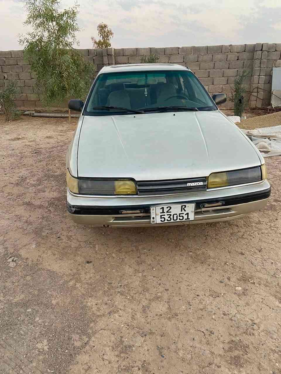 للبيع مازدا موديل 1988رقم إنكليزي محرك 12كابريته بي ترشيح كير شرط مصبوغه احزام فتحت صقف ملغيه شرط التحويل السعر ٢٨ورقه وبيها مجال رقم ***********
