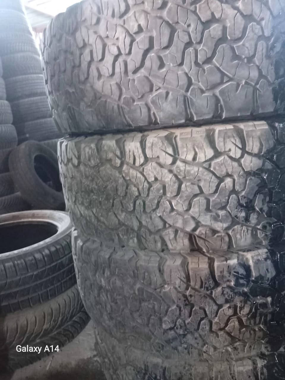 السلام عليكم تخم اتطارات  T/A جبلي نضافه 80 بل ميه سعر التخم 225 وبي مجال العنوان صلاح الدين  ***********
