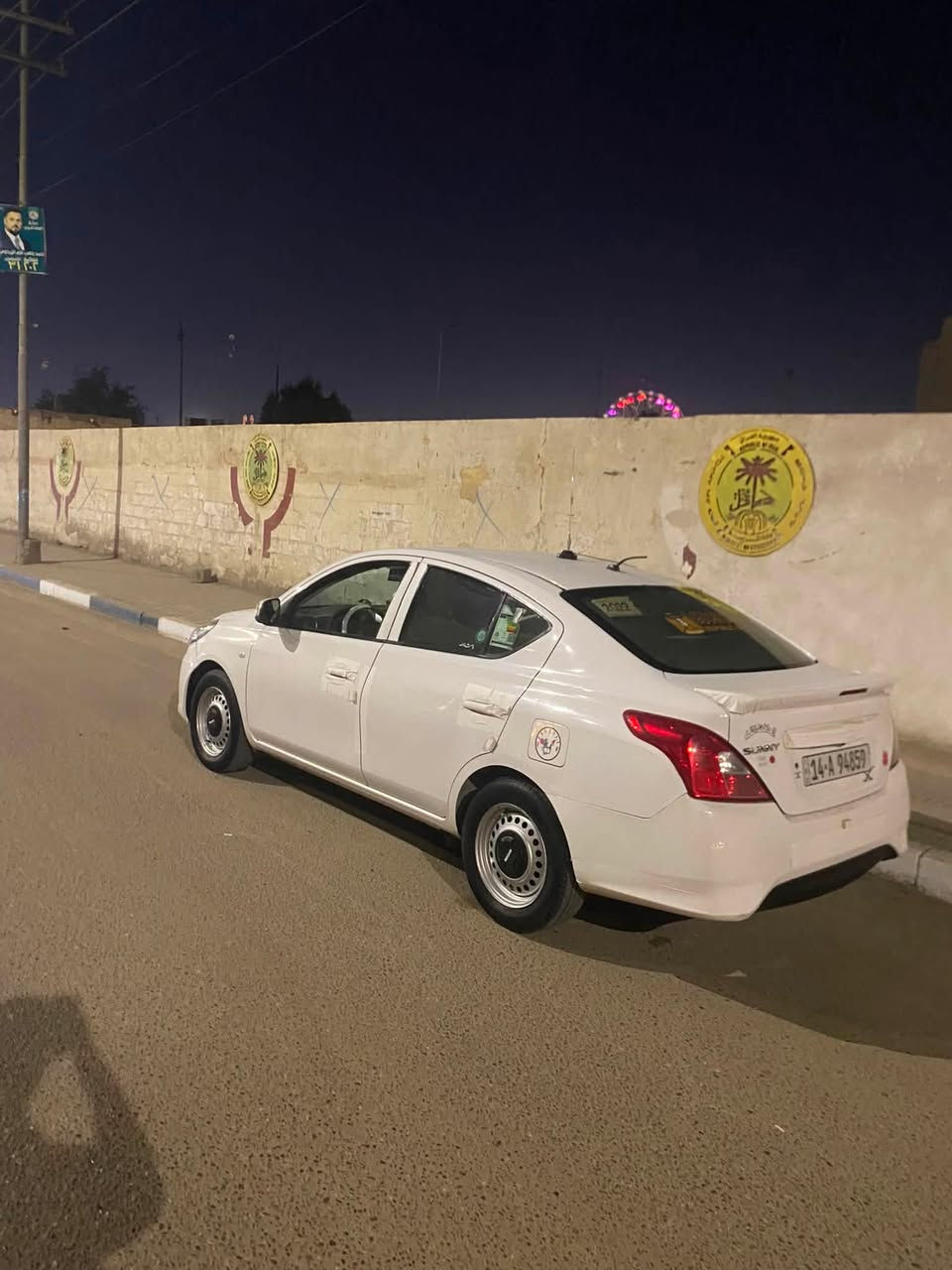 السلام عليكم نيسان سني هندي بليته زركه للبيع رقم بصره السياره بسمي سنويه بل ثلاثين السياره تخم تاير حداديه من الطول للطول دوشمة الكشنات والبيبان والارضيه والصندوك السياره مكفوله كفاله عامه بيها ملاحضات قليله السياره مكانها بصره ما متواجد فيس فقط رقم اتصال ***********وتساب 
للعلم كير مكينه تبريد كلشي شغال اي برغي ما مفتوح السياره جديده بس بيها ملاحضات قليله
