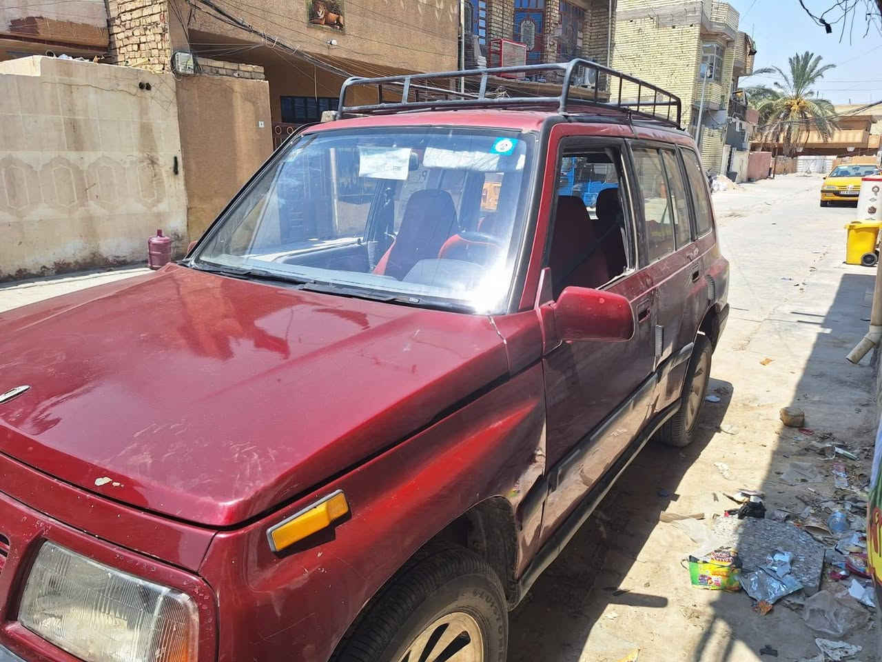 ### *للبيع سوزوكي موديل 1995 دفع رباعي* 🚙
المواصفات:
الحالة: السيارة جاهزة
المحرك + الكير + الصدر: خير من الله
التبريد: عاطل
النظافة: السيارة كلها نظيفة
السعر: 40 ورقة وبيها مجال ان شاء الله
المكان: بغداد - مدينة الشعلة
رقم صاحب السيارة: ***********
للجادين

