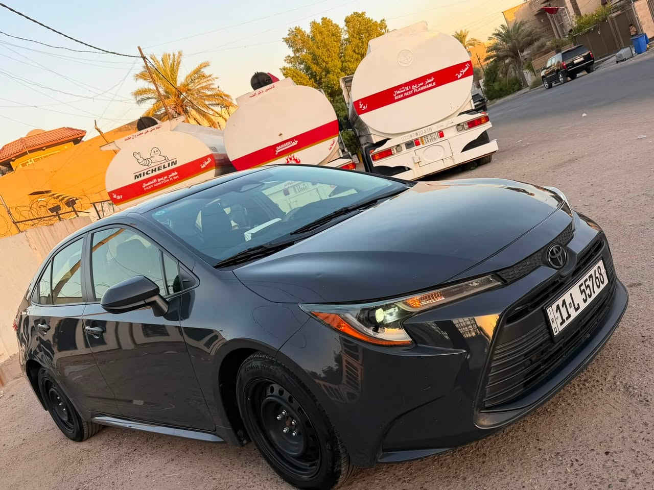 سلام عليكم كورلا 2023 وارد امريكي صور الحادث بلمنشور مرفقات السياره بس لبنيد مصبوخ بدون فتح 
ماشيه 25 mi بعدها بوضع الشركه 
لون مميز سمنتي 
شاشه ايباد ابل كار بلي 
كامره دواره 
لايت عدسه 
تحكم مقود جهتين 
سايد بريك بصمه 
لايت لد 
شاشه اعطال 
سيرفس طافي 
مكاني بغداد البلديات قرب المرور وسعرها (138$)
وبيه مجال بسيط جداً 
للاستفسار ***********
