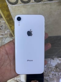 اكس ار مكفول لون ابيض بطارية٧٨ بطارية ذاكره ٢٥٦  مكفول كفالة عامه كله ...