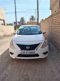نيسان صني هندي ٢٠٢٥ رقم اربيل  مال شركة السور شاشة لكزز ماشية ١٢ الف ب...
