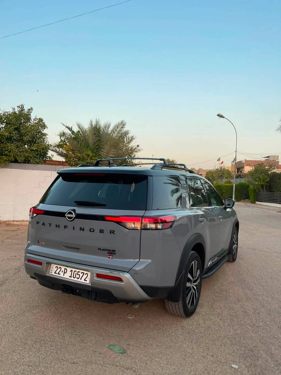 نيسان باثفايندر ٢٠٢٣ بلاتنيوم سقف اسود فور ويل 4WD
* عداد المسافة 50000 وقابل للزياده

* مرقم اربيل وبيها بطاقة بانزين

(السعر/ 31000$ ) 

المواصفات :

بصمة تشغيل
بصمة ابواب
تشغيل عن بعد (Remote Start)
صندوق شفط كهربائي 
فتحة سقف بانوراما 
رادار امامي (تحديد مسار)
رادار جانبي (نقاط عمياء)
رادار خلفي (تحذير من الاصطدام)
Data Show
حساسات امامية+ خلفية
سستم سماعات BOSE
اوتو بارك Auto Park
كاميرات 360°
كشنات جلد
كشنات ميموري
كشنات تدفئة+ تبريد 
كشنات خلفية تدفئة 
دشبول ديجيتال
تبريد قطعتين لمس
تحكم وضعيات القيادة...Drive Modes 
شفتات + تحكمات استيرن 
هيتر استيرن
Apple Car Play
Android Auto 
هاند بريك بصمة
اوتو هولد Auto Hold
اوتو ستارت Auto Start
اوتو ستوب Auto Stop 
مانع انزلاق+ABS
شاشة كبيرة لمس+كاميرا
منافذ AUX+USB
وبقية المواصفات المعروفة

العنوان : كركوك 

للاتصال : *********** علي
