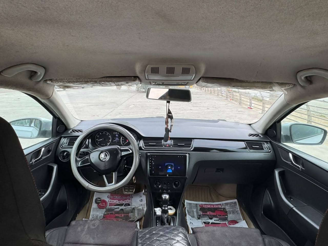 سكودا رابيد • ٢٠١٥ • رقم بغداد