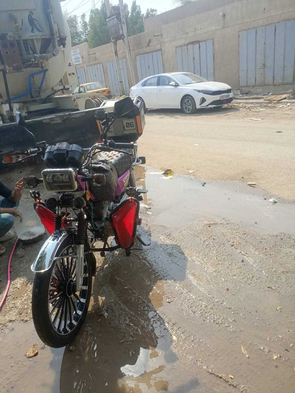 دراجه ايرانيه خمسه كير جديده رمبه
للبيع سعر800 هاتف***********
