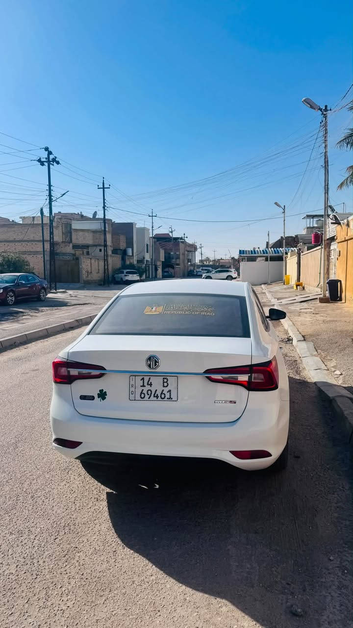 السلام عليكم mg5 مديل 2025  سياره جاهزه مجهزه من جميع النواحي مكينه كير حداده تبريد كله فول سياره باسمي تحويل مباشر رقم بصره جديد سنويه جديده ماشيه 22 الف فقط بيها بارد فقط خشم البنيد الركن وخشم الجاملق الأمامي فقط لا غير السعر 92 وبيها مجال ملاحظه/ السيارة جديدة بعدها بضمان الشركة ٦ سنوات او ٢٠٠ الف كيلو ***********
